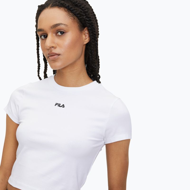 Maglietta da donna FILA Latina bright white 4