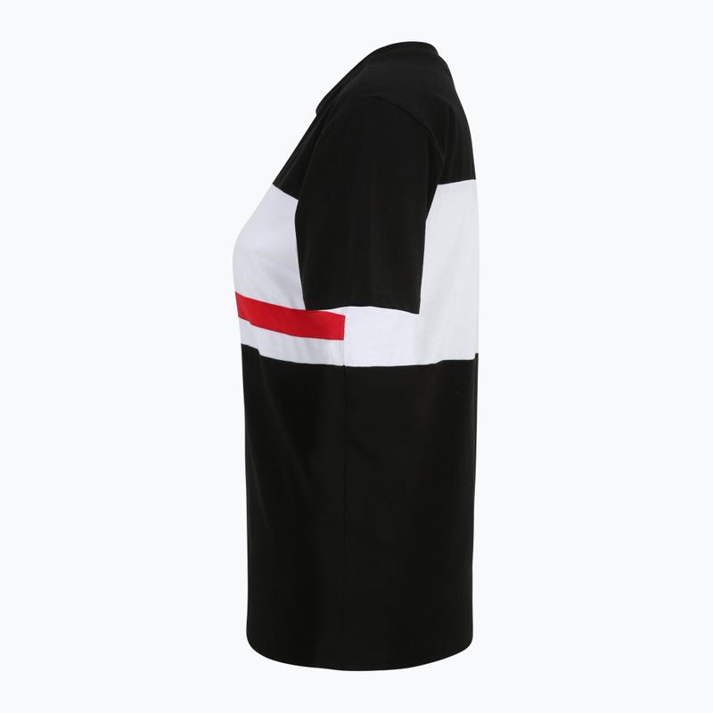Maglietta da donna FILA Lishui  black/bright white 7