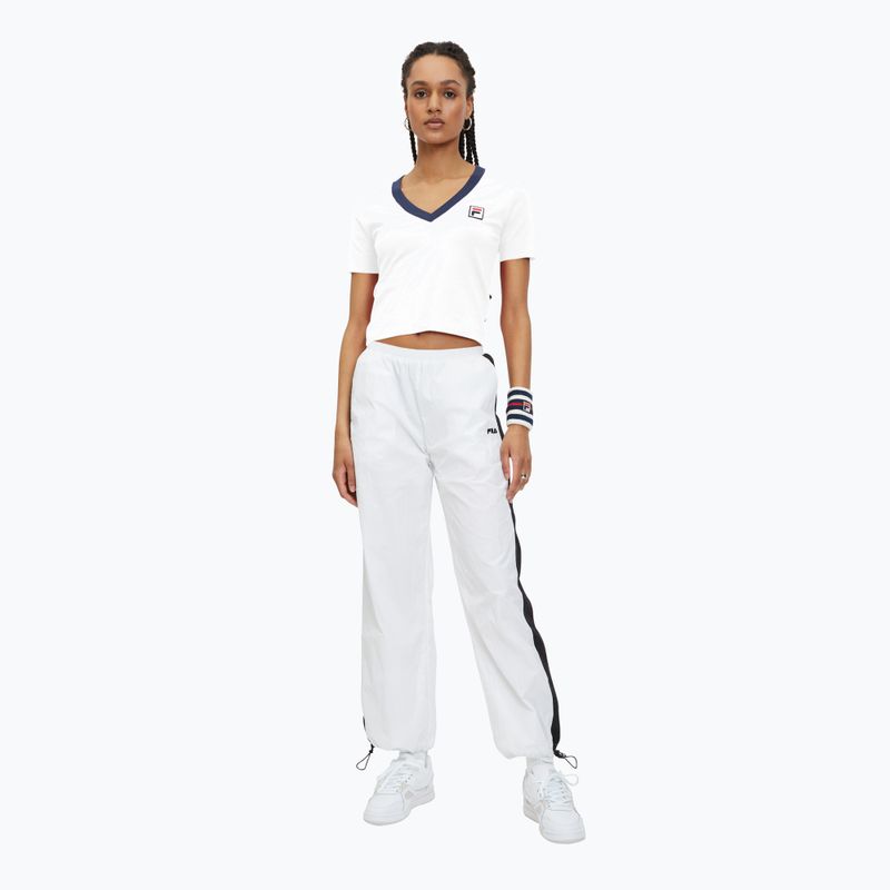 Maglietta da donna FILA Ludhiana bright white 2