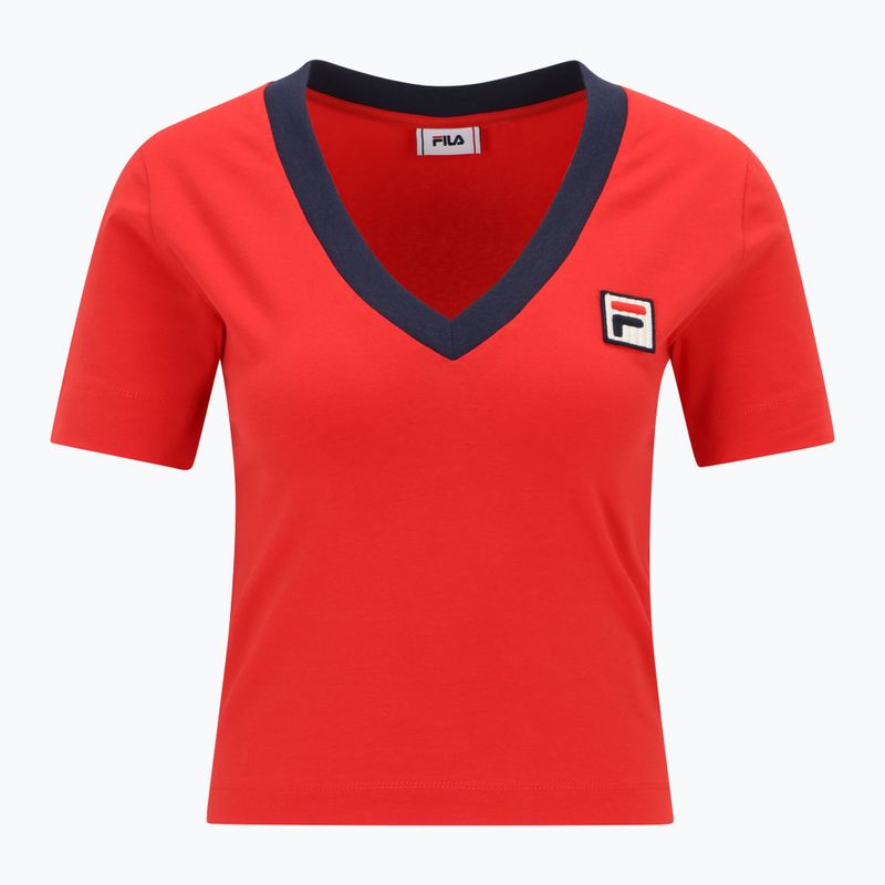 Maglietta da donna FILA Ludhiana true red 5