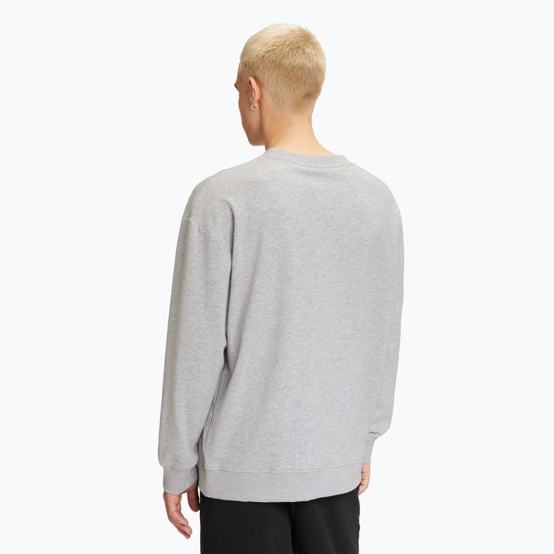 Felpa da uomo FILA Lahti Crew grigio chiaro melange 3