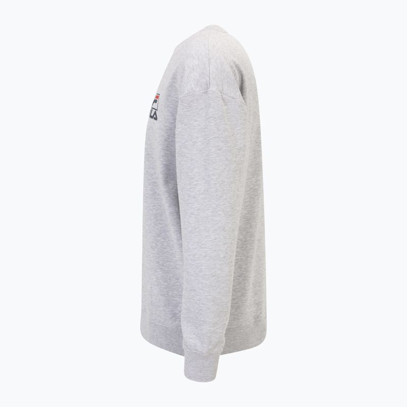 Felpa da uomo FILA Lahti Crew grigio chiaro melange 7