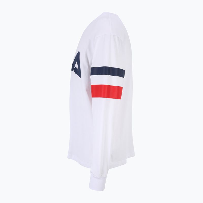 Felpa da uomo FILA Luohe Oversized Crew bianco brillante 7