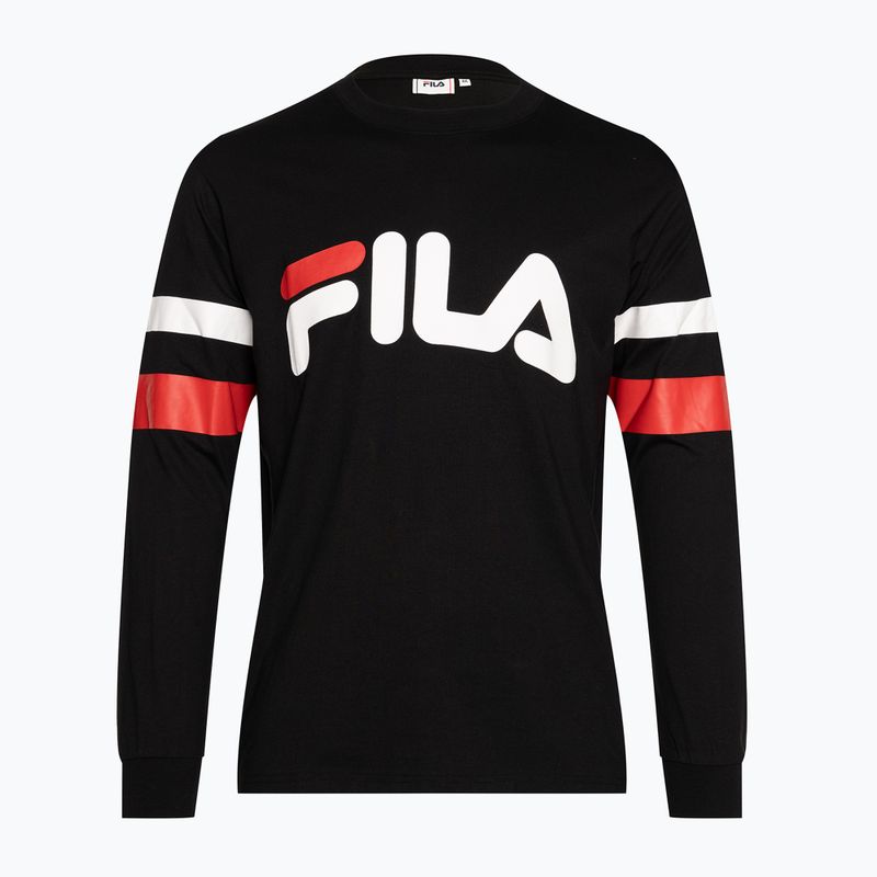 Felpa da uomo FILA Luohe Oversized Crew nero 5