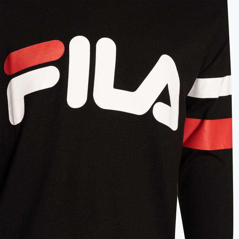 Felpa da uomo FILA Luohe Oversized Crew nero 7