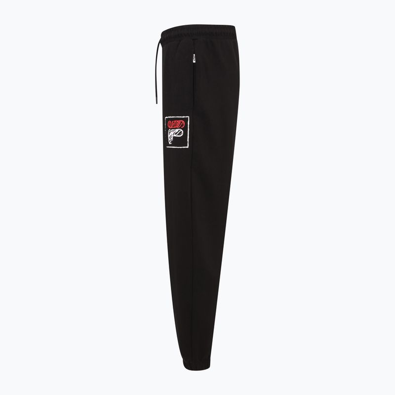 Pantaloni da uomo FILA Luton Track nero 7