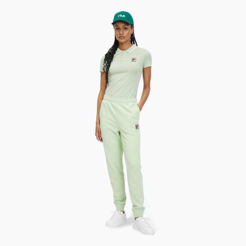 Pantaloni da donna FILA Lubna smoke green 2