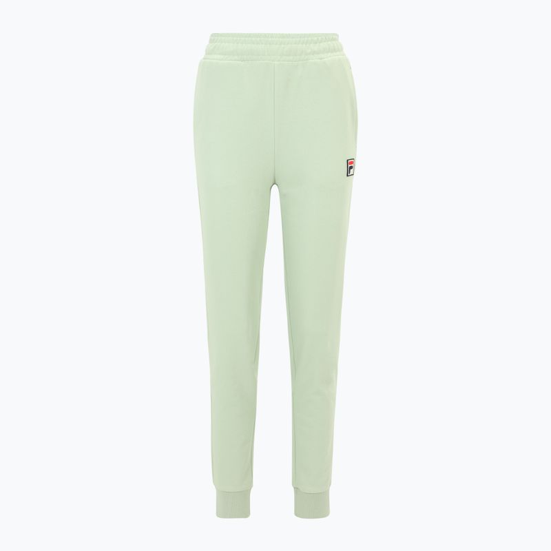 Pantaloni da donna FILA Lubna smoke green 4