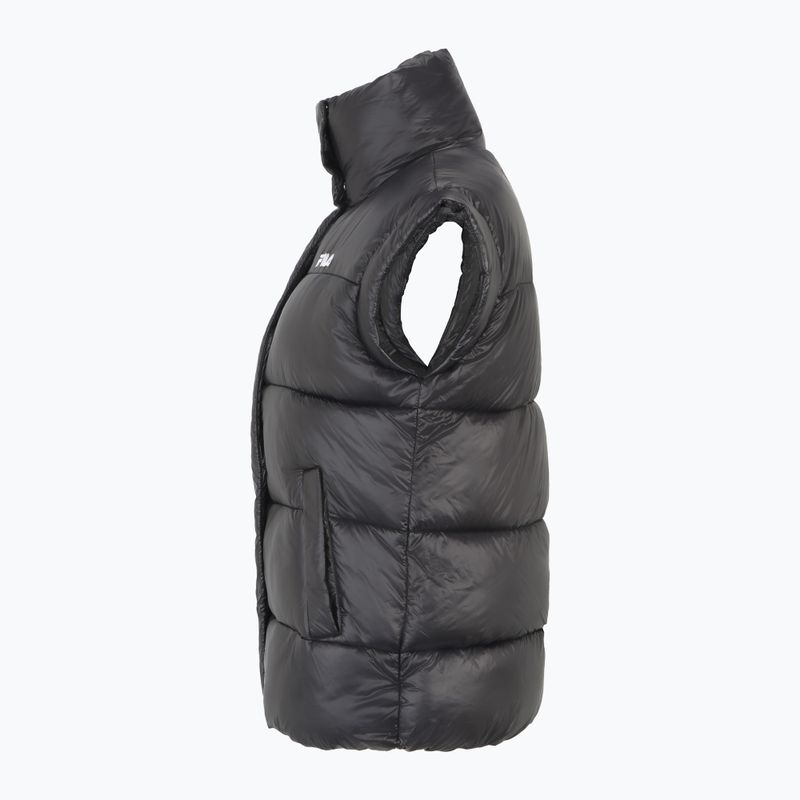 Gilet donna FILA Luzk Long Puffer nero 3