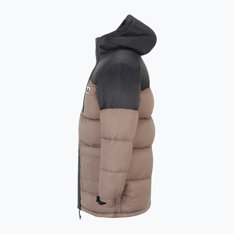 FILA giacca invernale da uomo Lichtenau Heavy Puff grigio scuro/nero 3
