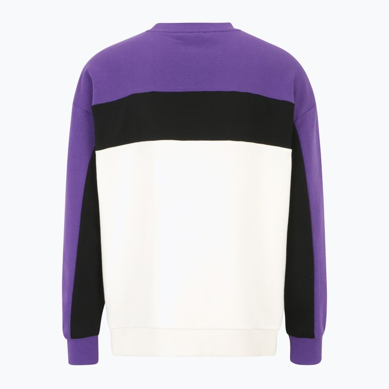 FILA La Paz Crew Felpa uomo hellotrope/bianco antico/nero 2