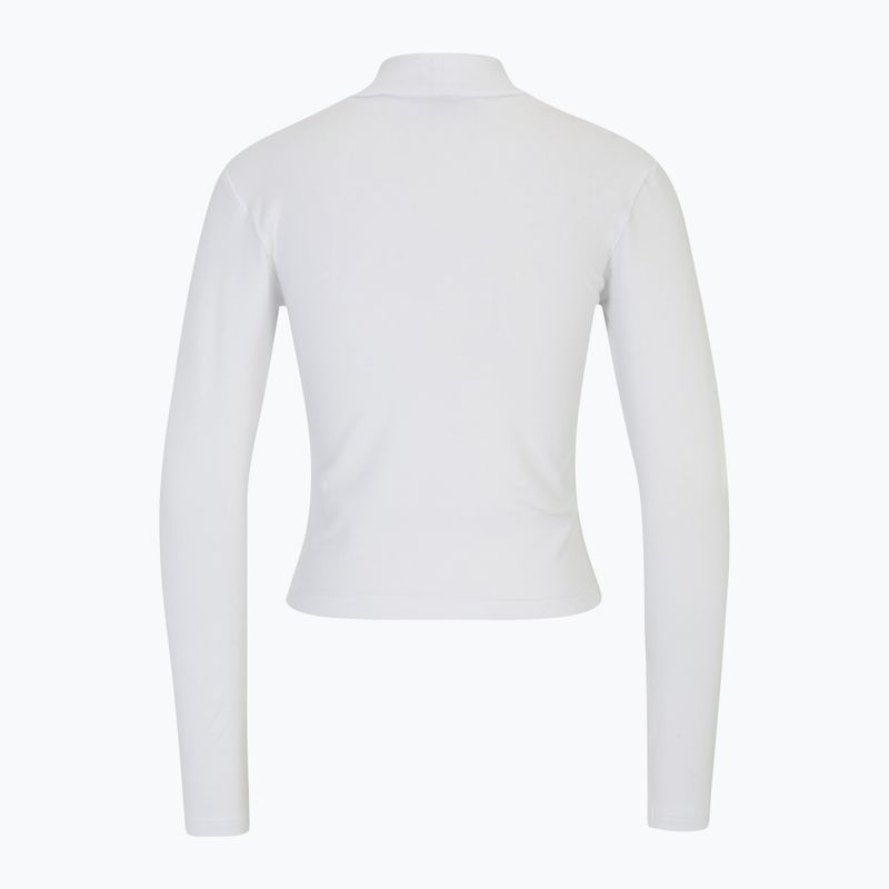 FILA Linnuse Cropped Turtle Neck donna manica lunga bianco brillante 2