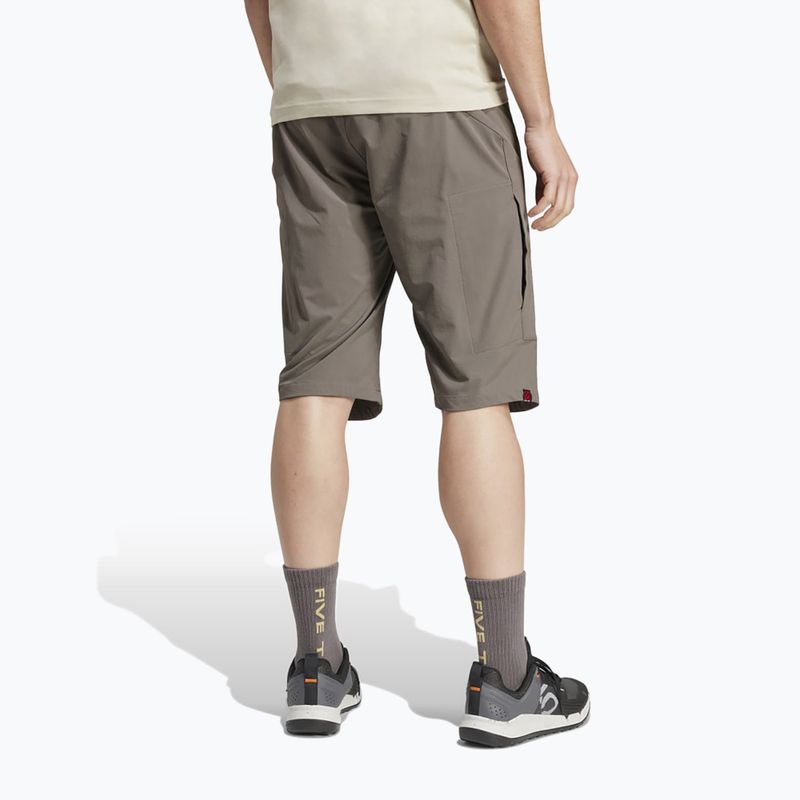 Pantaloncini da ciclismo adidas FIVE TEN Trailx Bermuda uomo nero 3