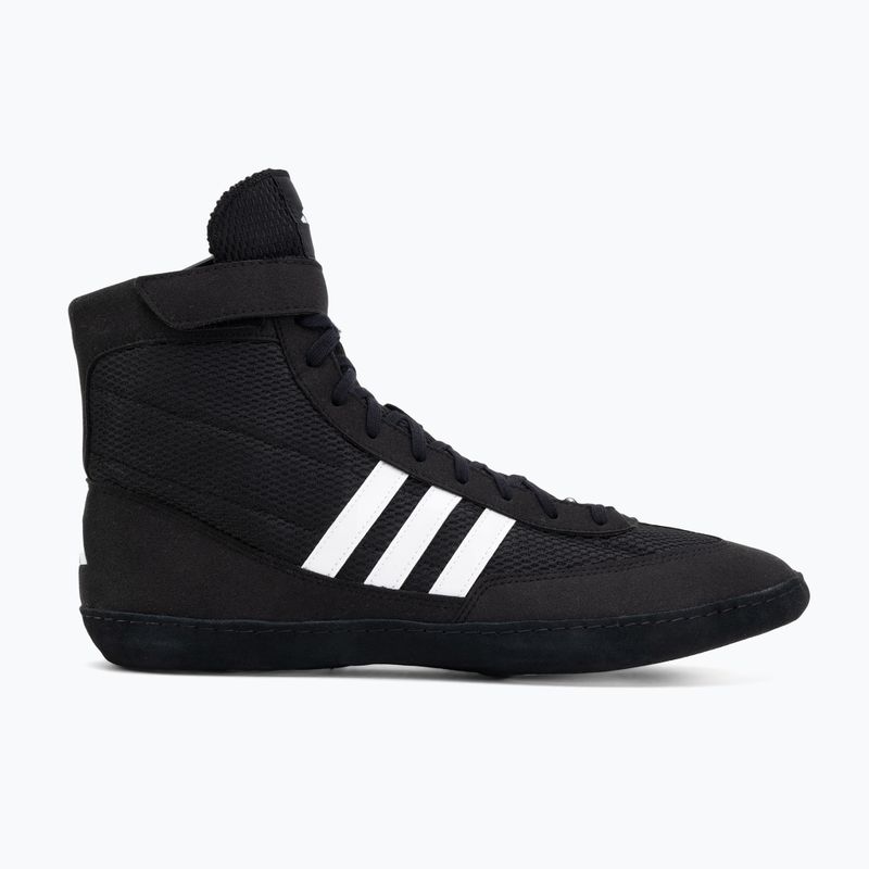 Scarpe da boxe adidas Combat Speed.4 core black/footwear white 2