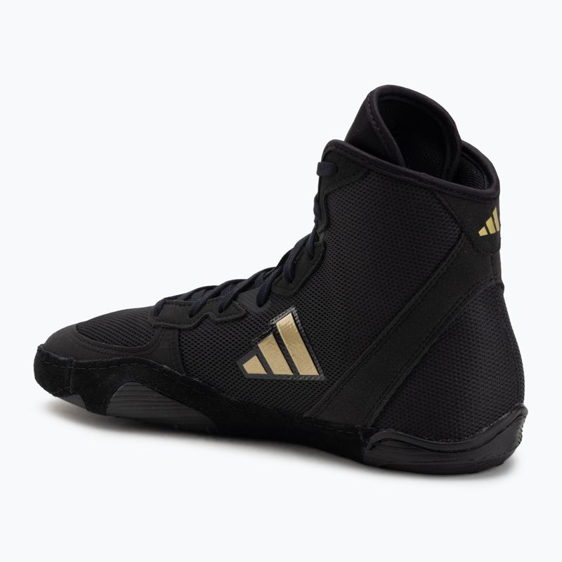Scarpe da wrestling adidas Adizero core black/gold metallic 3