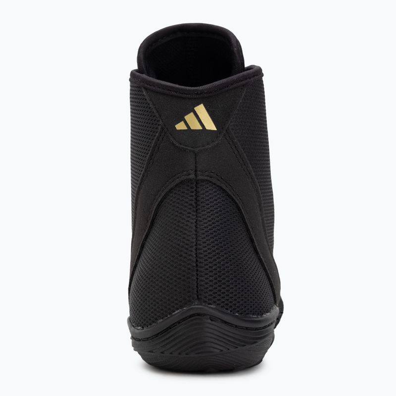 Scarpe da wrestling adidas Adizero core black/gold metallic 6