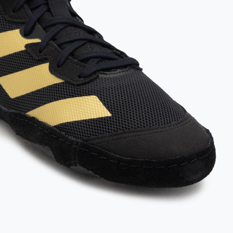 Scarpe da wrestling adidas Adizero core black/gold metallic 7