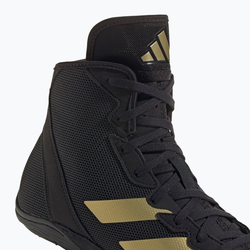 Scarpe da wrestling adidas Adizero core black/gold metallic 9