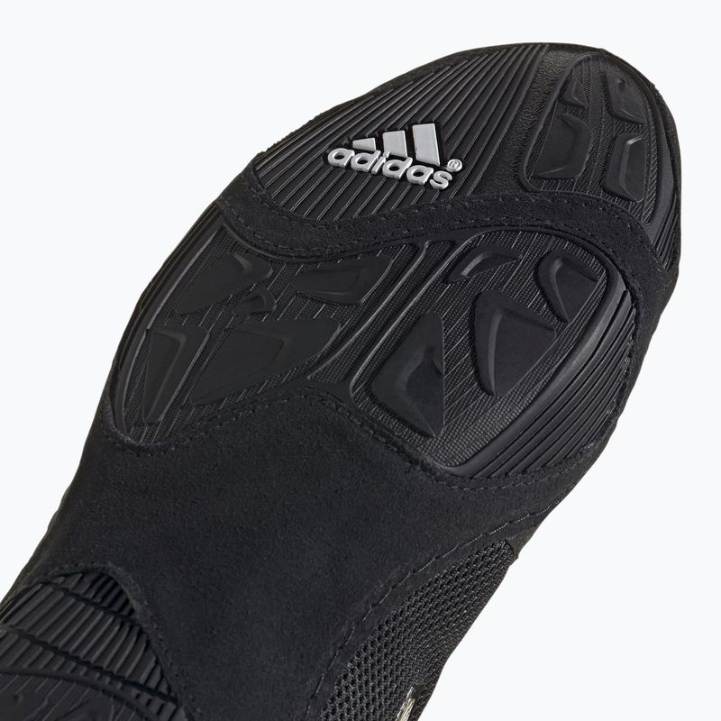 Scarpe da wrestling adidas Adizero core black/gold metallic 10