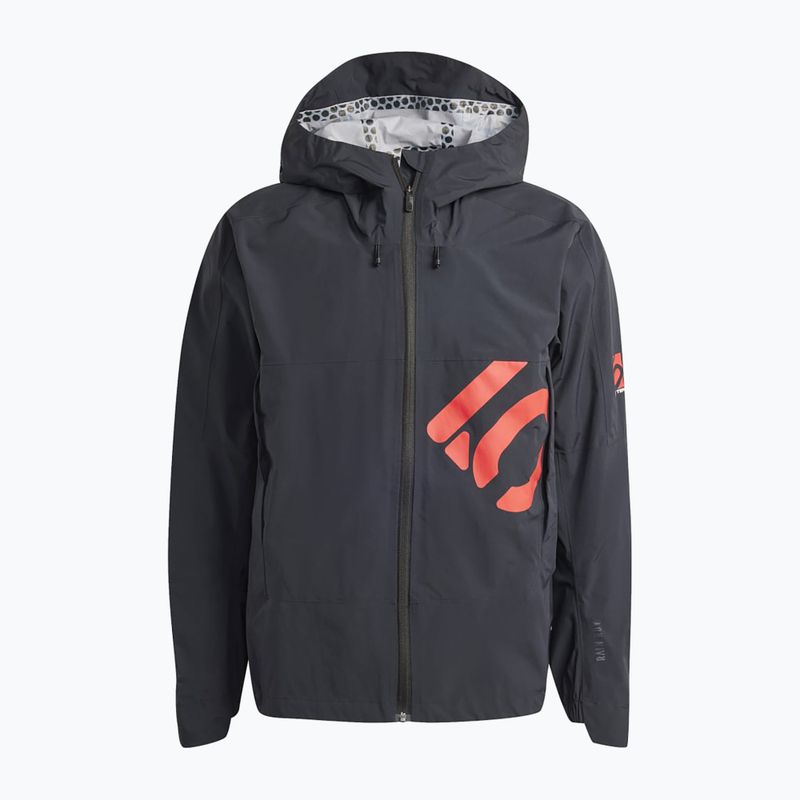 Uomo adidas FIVE TEN All-Mountain Rain Jacket nero 7