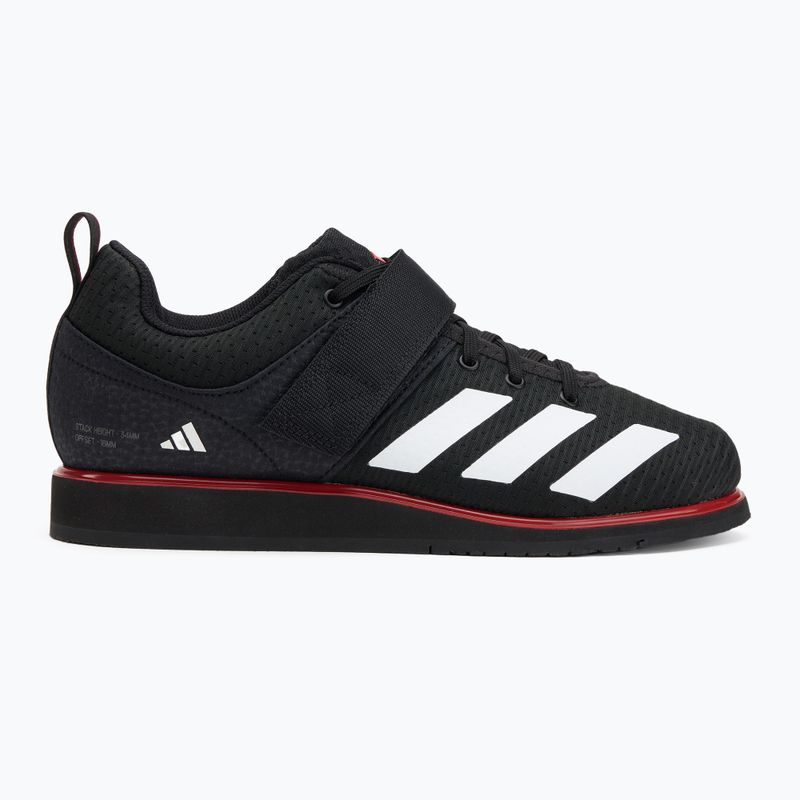 Scarpe da sollevamento pesi adidas Powerlift 5 nero 2