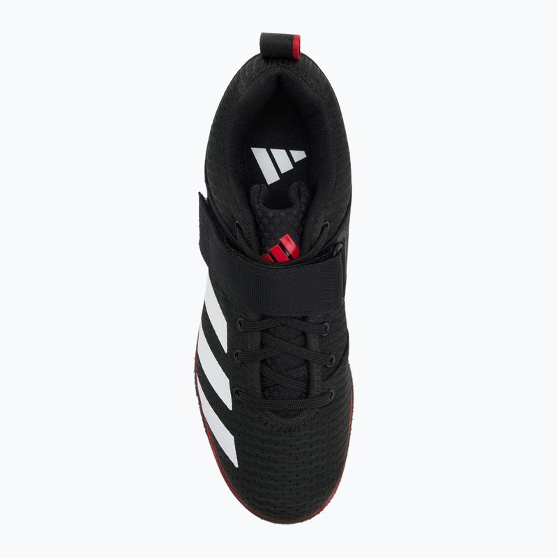 Scarpe da sollevamento pesi adidas Powerlift 5 nero 5