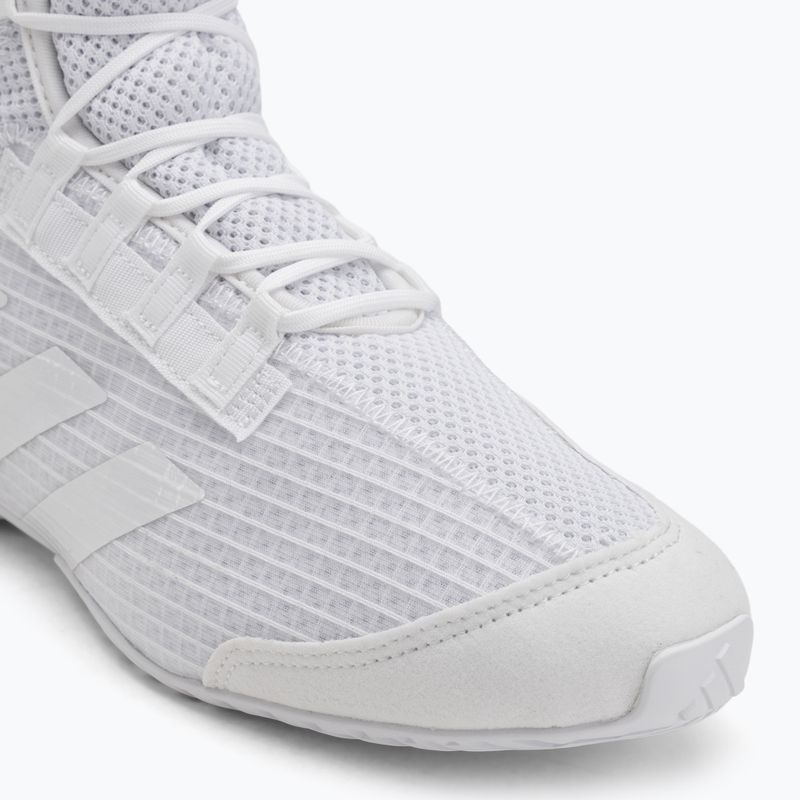 Scarpe da boxe adidas Speedex 23 bianco nuvola/bianco nuvola/grigio uno 7
