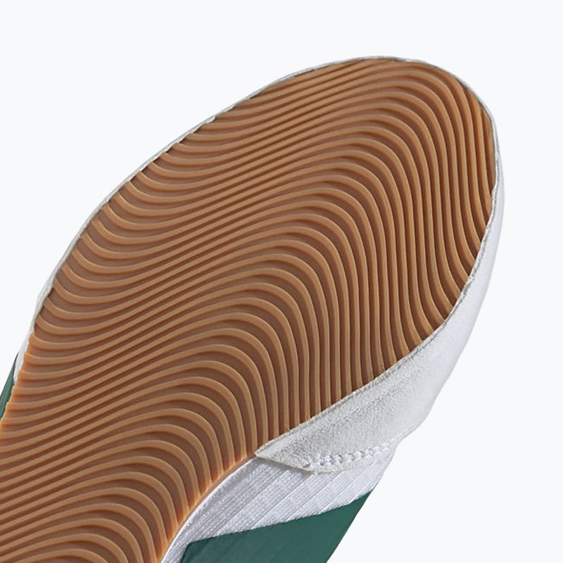 adidas Box Hog 4 nuvola bianca / verde chiaro / nucleo nero scarpe da boxe 9