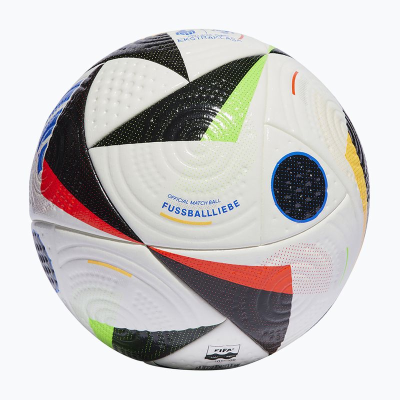 Pallone da calcio adidas Ekstraklasa Pro calcio bianco / nero / blu bagliore dimensioni 5 2