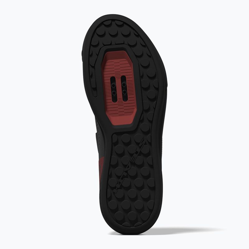 Scarpe da ciclismo MTB da uomo adidas FIVE TEN Hellcat nucleo nero/rosso/bianco nuvoloso 3