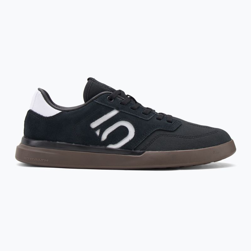 Uomo adidas FIVE TEN Sleuth nucleo nero / nucleo nero / bianco nuvola scarpe da ciclismo piattaforma 2