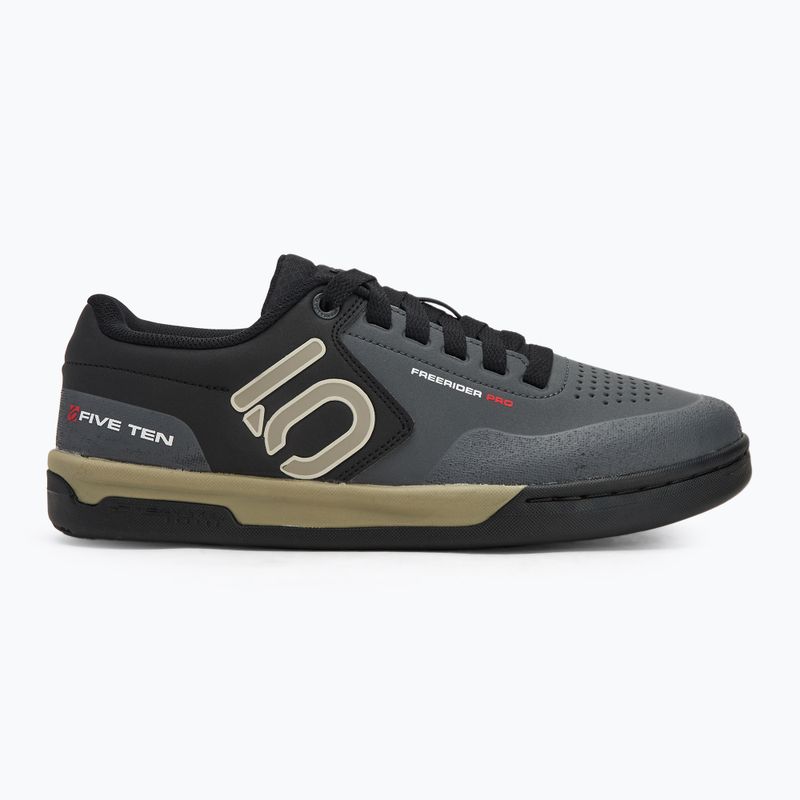 Scarpe da ciclismo uomo piattaforma adidas FIVE TEN Freerider Pro grigio sei/argento ciottoli/nero core 2