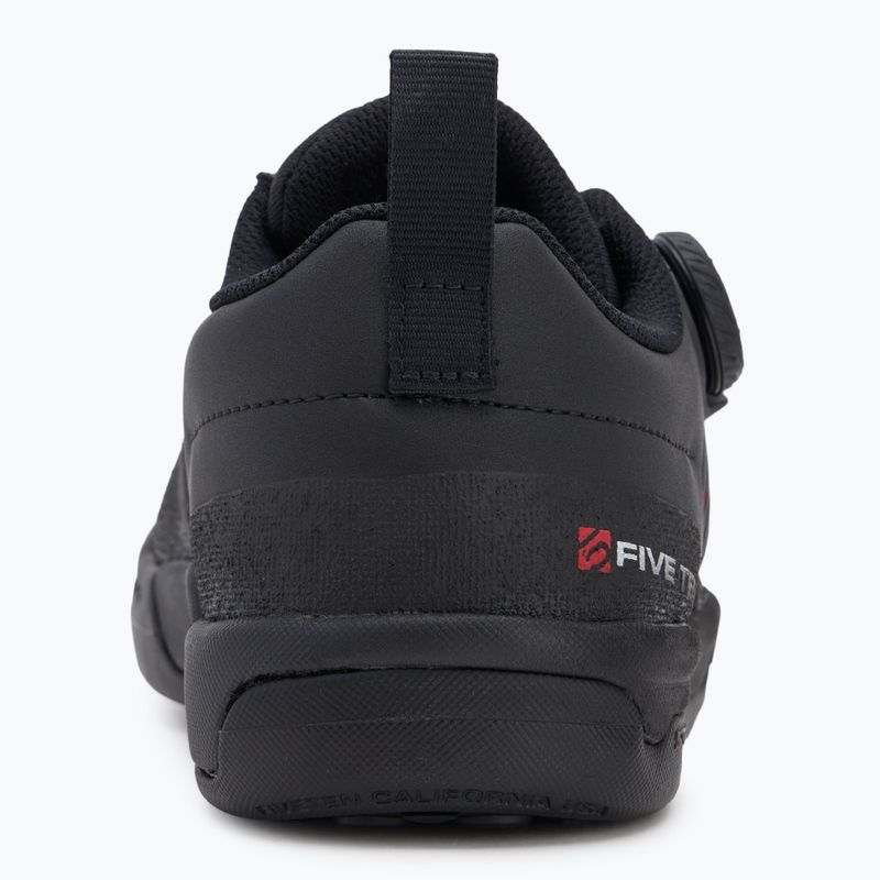 Uomo adidas FIVE TEN Freerider Pro Boa nucleo nero / rosso / bianco nuvola piattaforma scarpe da ciclismo 6