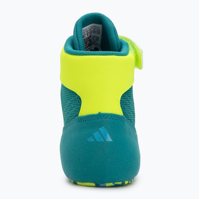 Scarpe da boxe adidas HVC purple team/lucid lemon/signal cyan 6
