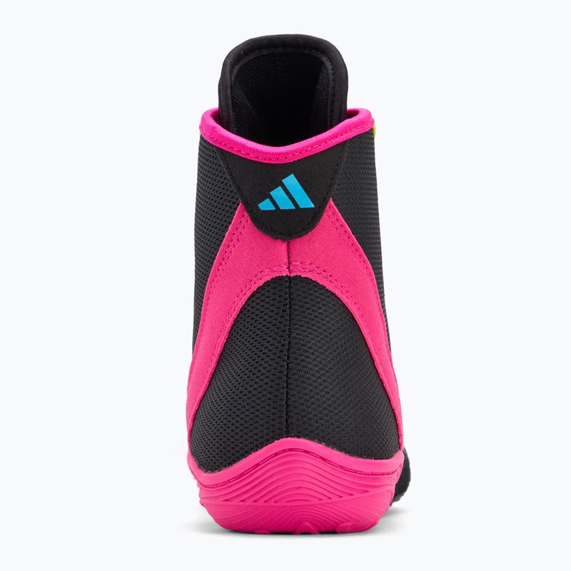Scarpe da boxe adidas Adizero black/signal cyan/shock pink 6