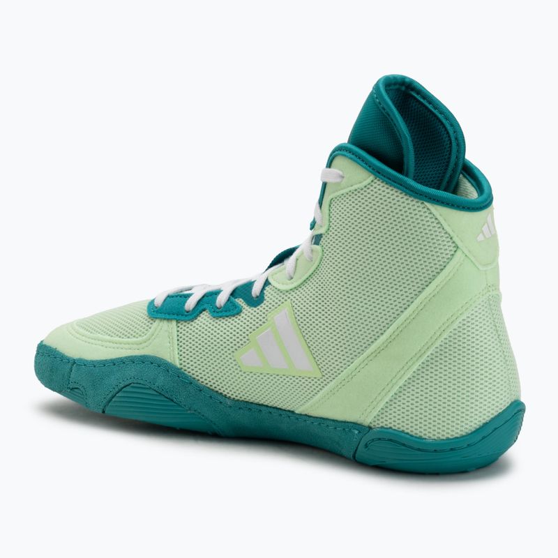 Scarpe da boxe adidas Adizero semi green spark/purple team 3