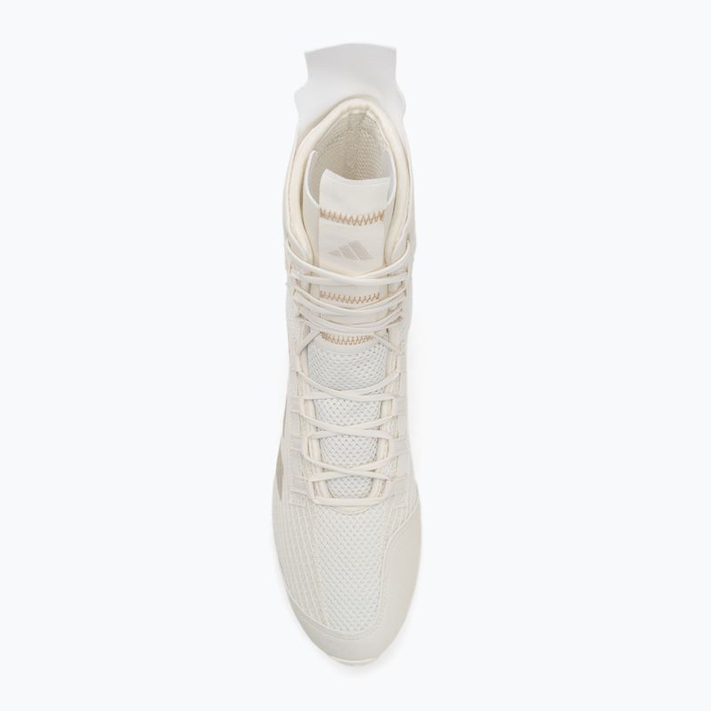 Scarpe da boxe adidas Speedex 23 off white/beige/warm sandstone 5