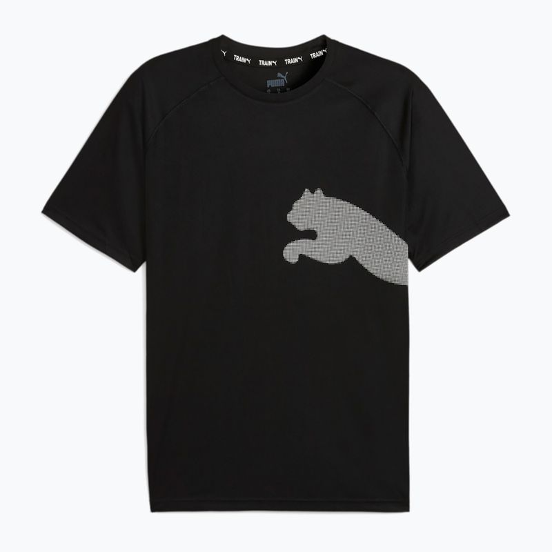 PUMA Uomo Train All Day Big Cat Tee puma nero