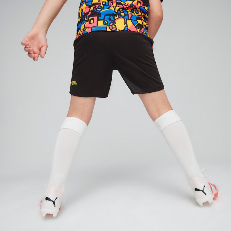 PUMA Neymar Jr pantaloncini da calcio per bambini puma nero/tramonto 4