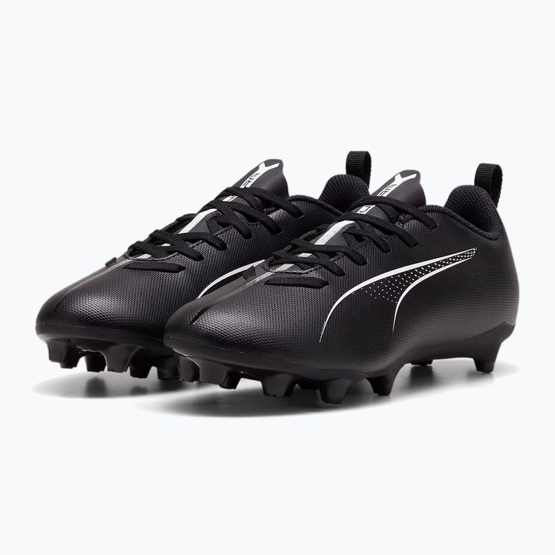 PUMA Ultra 5 Play FG/AG Jr scarpe da calcio per bambini puma nero/puma bianco 8
