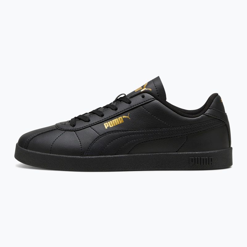 PUMA Club II SL scarpe da uomo puma nero/puma oro 8