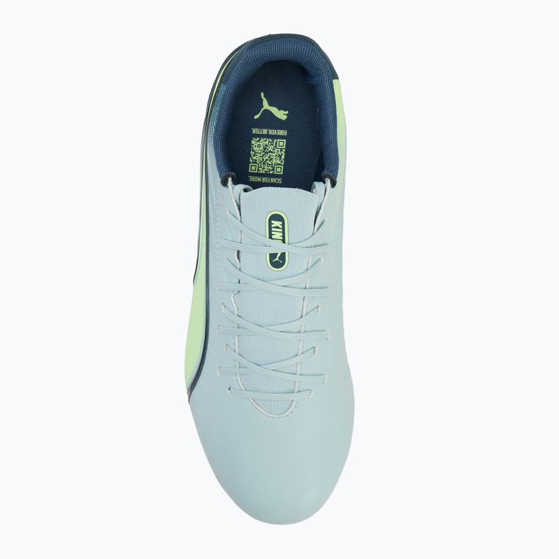 PUMA King Match MxSG scarpe da calcio da uomo rugiada glassata/mela frizzante 5
