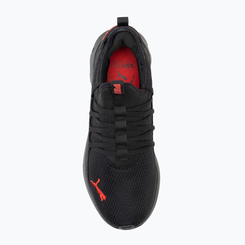 PUMA Softride Carson Fresh scarpe da corsa puma nero/rosso per sempre 5