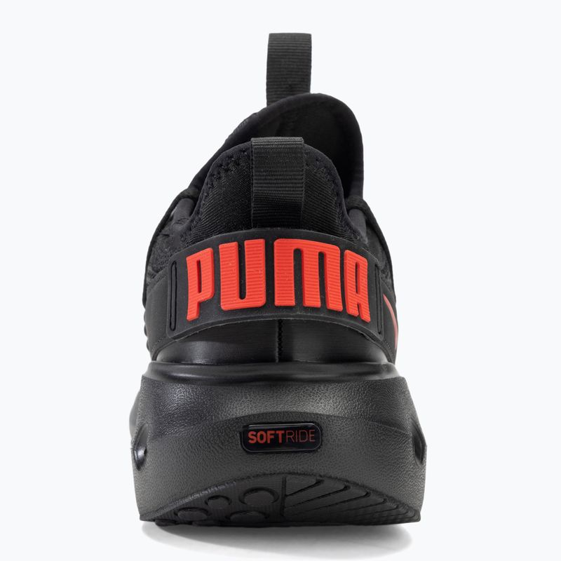 PUMA Softride Carson Fresh scarpe da corsa puma nero/rosso per sempre 6