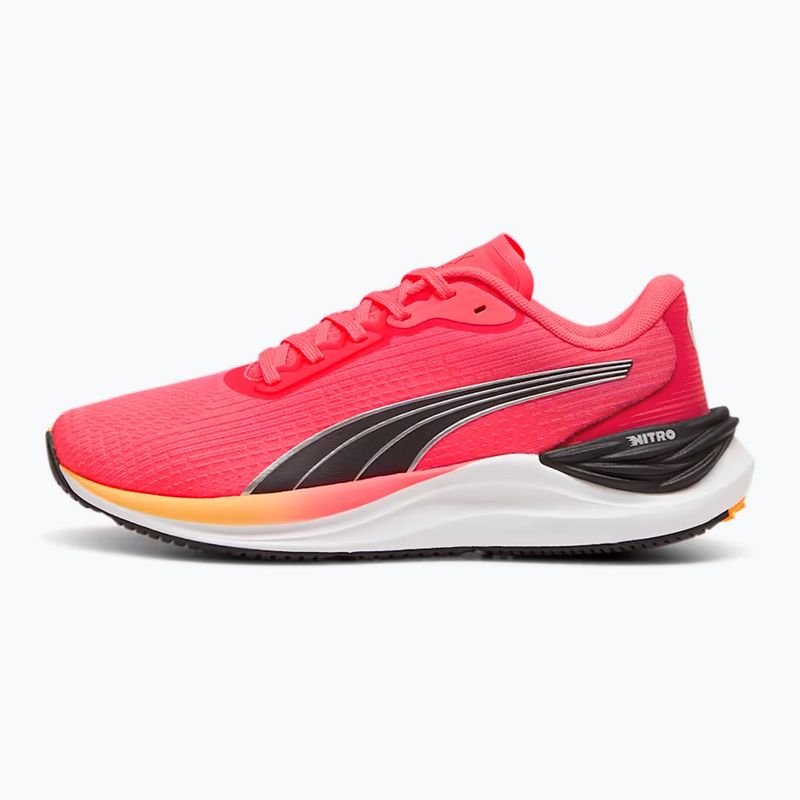 Scarpe da corsa da donna PUMA Electrify Nitro 3 Fade sun stream/sunset glow/puma bianco 9