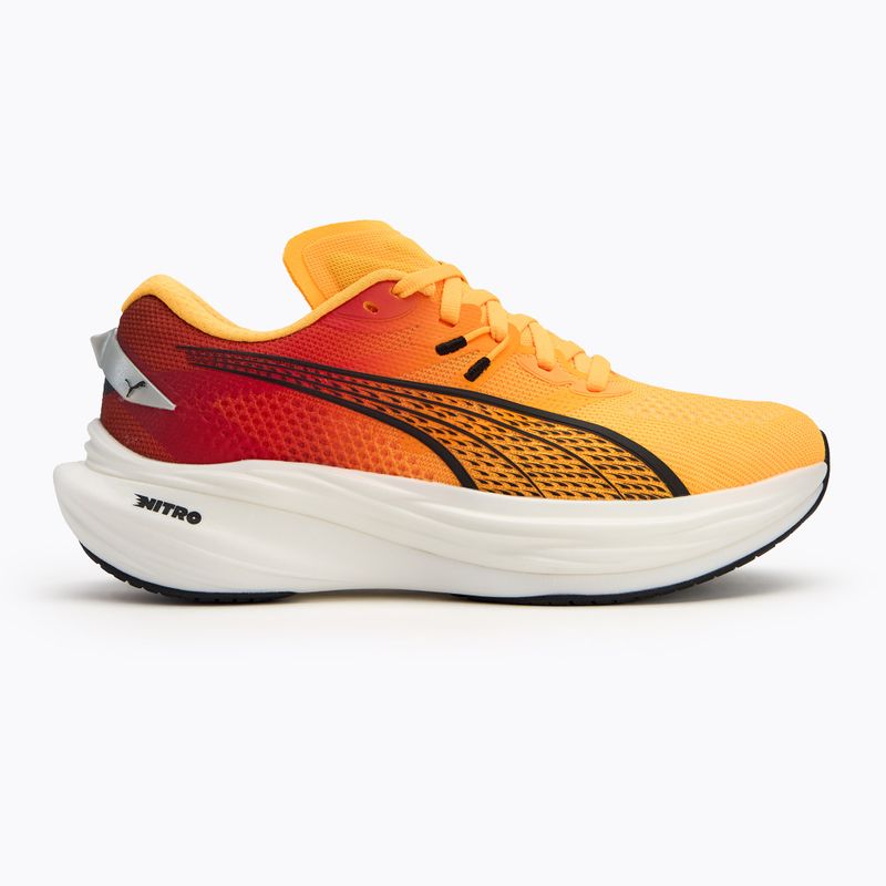 Scarpe da corsa da donna PUMA Deviate Nitro 3 Fade sun stream/sunset glow/puma bianco 2