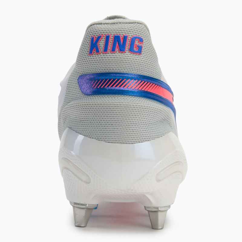 PUMA King Ultimate MxSG scarpe da calcio da uomo puma bianco/bluemazing/grigio chiaro/tramonto 6