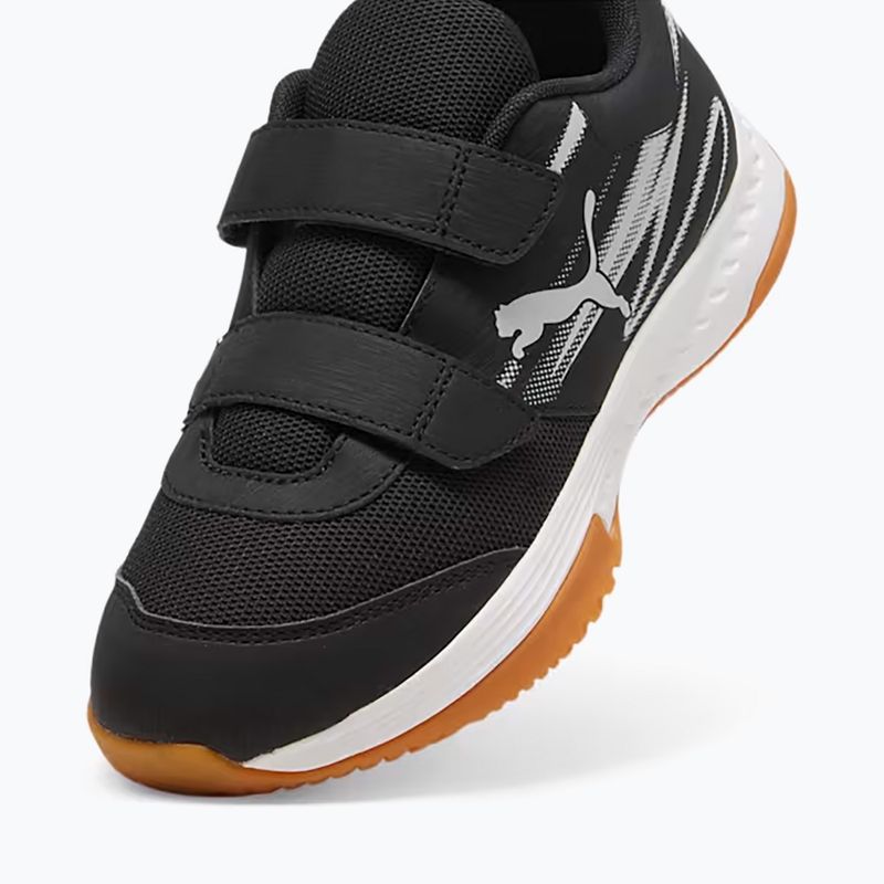 PUMA Varion II V Jr bambini scarpe sportive indoor puma nero / cool grigio chiaro / gomma 12