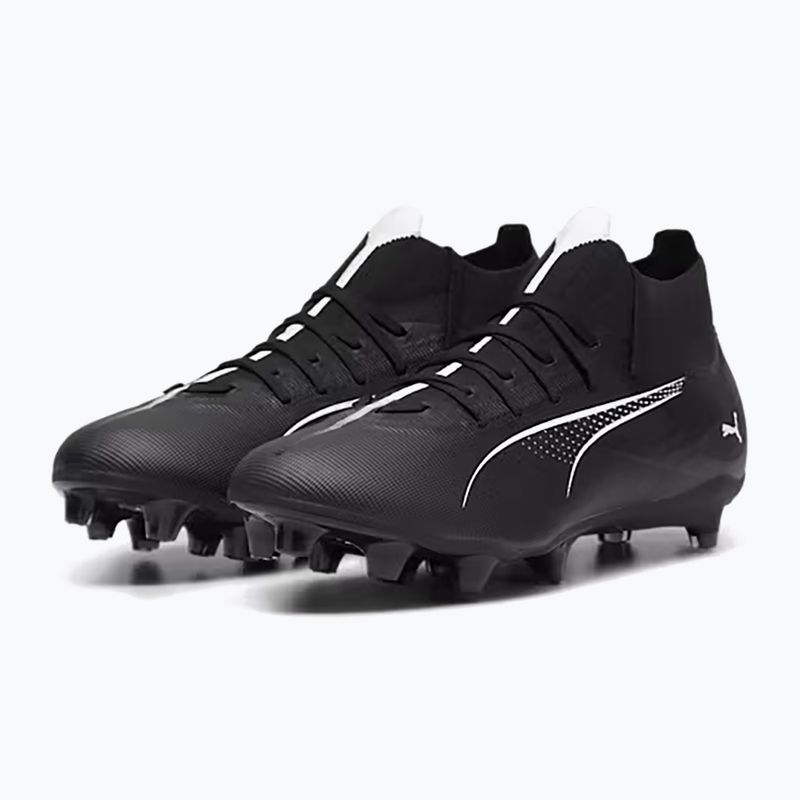 PUMA Ultra 5 Match+ FG/AG scarpe da calcio puma nero/puma bianco 8