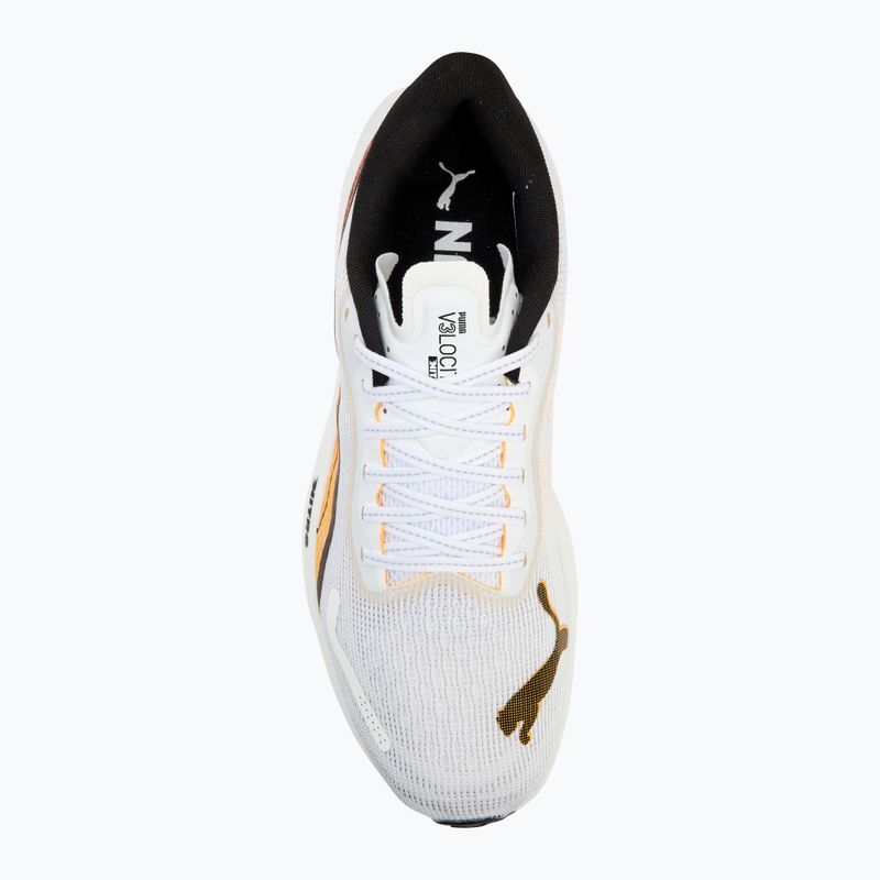 Scarpe da corsa da uomo PUMA Velocity Nitro 3 puma bianco/flusso solare 5